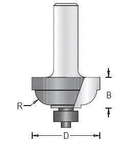 Dimar 112RCPX-X Series Classic Panel Bits with Ball Bearing Guide, 2 Flutes