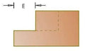 Dimar 114RSX-XX Series Rabbeting Bits With 3/8″ Ball Bearing Guide, 2 Flutes