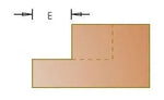 Dimar 114RX-XX Series Rabbeting Bits With 1/2″ Ball Bearing Guide, 2 Flutes - CNC Router Store
