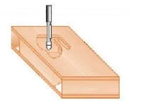 Dimar 115RX-X Series Panel Pilot with Drilling Point, 2 Flutes - CNC Router Store