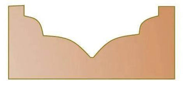 Dimar 117RPD8-41 Rounding Over Plunge Type, 2 Flutes