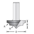 Dimar 117RPD8-41 Rounding Over Plunge Type, 2 Flutes