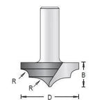 Dimar 117RPD8-41 Rounding Over Plunge Type, 2 Flutes - CNC Router Store