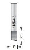 Dimar 118R4-5 Rip & Slotter Bit, Solid Carbide