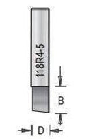 Dimar 118R4-5 Rip & Slotter Bit, Solid Carbide
