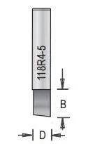 Dimar 118R4-5 Rip & Slotter Bit, Solid Carbide
