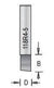 Dimar 118R4-5 Rip & Slotter Bit, Solid Carbide - CNC Router Store