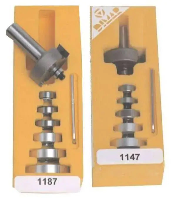 Dimar Cutter Dimar 11X7 Series Rabbeting Cutter Sets, 2 Flutes | CNC Router Store
