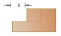 Dimar 11X7 Series Rabbeting Cutter Sets, 2 Flutes