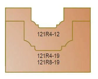 Dimar 121RX-XX Series Traditional Bits – Plunge Type, 2 Flutes - CNC Router Store