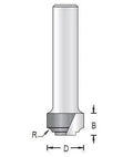 Dimar 121RX-XX Series Traditional Bits – Plunge Type, 2 Flutes