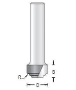 Dimar 121RX-XX Series Traditional Bits – Plunge Type, 2 Flutes - CNC Router Store