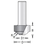 Dimar 124RBX-XX Series Step Flat Ogee Plunge Type, 2 Flutes - CNC Router Store
