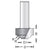 Dimar 124RBX-XX Series Step Flat Ogee Plunge Type, 2 Flutes - CNC Router Store