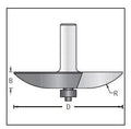 Dimar 126R8-86 Cove Raised Panel, 2 Flutes