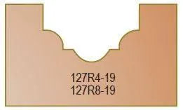 Dimar 127RX-XX Series Classical Bits-Plunge Type, 2 Flutes - CNC Router Store