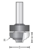 Dimar 131RFX-XX Series Panelling Groover with Upper Ball Bearing, Flat Bottom, 2 Flutes - CNC Router Store