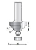 Dimar 136RXX-XX Series Classical Bits with Ball Bearing Guide, 2 Flutes