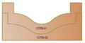 Dimar 137R8-X Series Round and Ogee Plunge Type, 2 Flutes