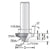 Dimar 137RX-XX Series Ogee Bits-Plunge Type, 2 Flutes - CNC Router Store