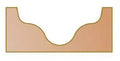 Dimar 137RX-XX Series Ogee Bits-Plunge Type, 2 Flutes