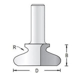 Dimar 148R8-44 Finger Grip Router Bits, 2 Flutes - CNC Router Store
