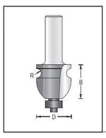 Dimar 156R8-29 Edge Forming Bit, 2 Flutes - CNC Router Store