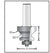 Dimar 156R8-XX Series Edge Forming Bits, 2 Flutes - CNC Router Store