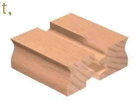 Dimar 158R8-X Series Rounding Over Set, 3 Flutes - CNC Router Store