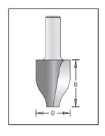 Dimar 165R8-XX Series Vertical Raised Panel Bits, 2 Flutes - CNC Router Store