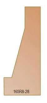 Dimar 165R8-XX Series Vertical Raised Panel Bits, 2 Flutes - CNC Router Store