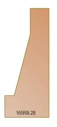 Dimar 165R8-XX Series Vertical Raised Panel Bits, 2 Flutes - CNC Router Store