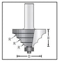 Dimar 167R8-47 Moulding Bit, 2 Flutes