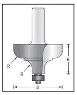 Dimar 167R8-51 Moulding Bit, 2 Flutes - CNC Router Store