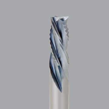 Onsrud 60-700 Series Four Flute CNC Router Bit - Solid Carbide High Velocity Spiral (Downcut)