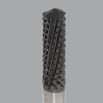 Mèche de routeur CNC en carbure monobloc série Onsrud 66-500, 12 cannelures, foret pt, revêtement DFC