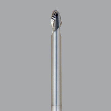 Finisseur en aluminium Onsrud, liquide de refroidissement à 2 cannelures à travers les fraises en bout, longue longueur, mèche de routeur CNC à col
