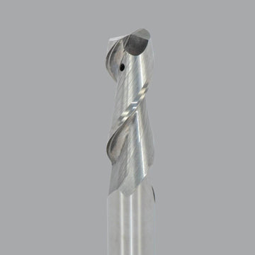 Finisseur en aluminium Onsrud, liquide de refroidissement à 2 cannelures à travers les fraises en bout, mèche de routeur CNC de longueur moyenne