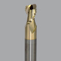 Finition en aluminium Onsrud, fraises à 2 cannelures, longueur standard, rad d'angle 0.030, mèche de routeur CNC à revêtement ZRN
