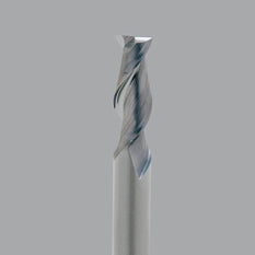 Onsrud Aluminum Finisher (AF) Series Solid Carbide CNC Router Bit end mill, 2 flute, 0.120 corner rad, medium length - CNC Router Store