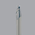 Onsrud Aluminum Finisher (AF) Series Solid Carbide CNC Router Bit end mill, 2 flute, 0.190 corner rad, standard length