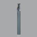 Onsrud – fraise en bout de routeur CNC en carbure massif, série de finition en aluminium (AF), 2 cannelures, carrée, longue longueur, à col