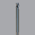 Onsrud Aluminum Finisher (AF) Series Solid Carbide CNC Router Bit end mill, 3 flute, 0.015 corner rad, long length, necked