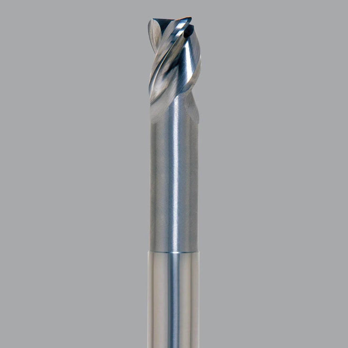 Onsrud Aluminum Finisher (AF) Series Solid Carbide CNC Router Bit end mill, 3 flute, 0.015 corner rad, standard length, necked - CNC Router Store