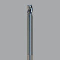 Onsrud – fraise en bout de routeur CNC en carbure massif, série de finition en aluminium (AF), 3 cannelures, rad d'angle 0.030, longue longueur, à col