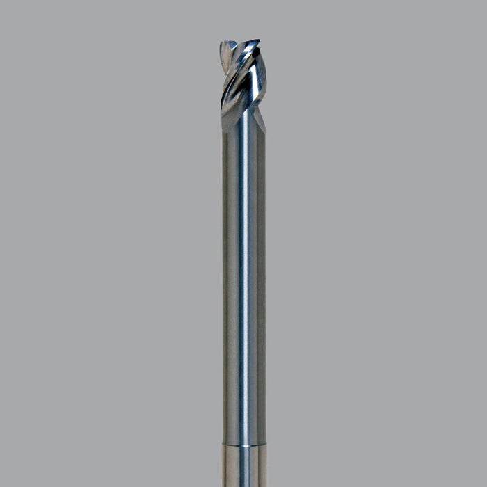 Onsrud Aluminum Finisher (AF) Series Solid Carbide CNC Router Bit end mill, 3 flute, 0.030 corner rad, long length, necked - CNC Router Store