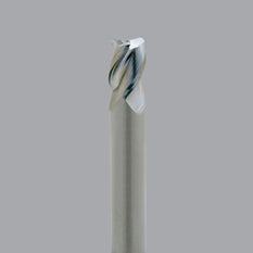 Onsrud Aluminum Finisher (AF) Series Solid Carbide CNC Router Bit end mill, 3 flute, 0.030 corner rad, standard length - CNC Router Store