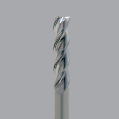 Onsrud Aluminum Finisher (AF) Series Solid Carbide CNC Router Bit end mill, 3 flute, 0.090 corner rad, long length - CNC Router Store