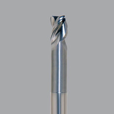 Onsrud Aluminum Finisher (AF) Series Solid Carbide CNC Router Bit end mill, 3 flute, 0.120 corner rad, standard length, necked - CNC Router Store