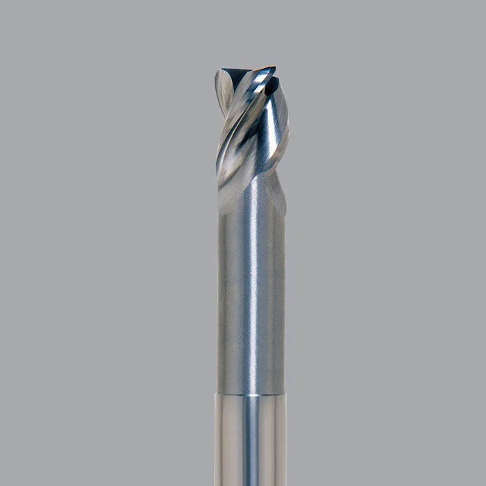 Onsrud Aluminum Finisher (AF) Series Solid Carbide CNC Router Bit end mill, 3 flute, 0.120 corner rad, standard length, necked - CNC Router Store